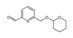 6-((tetrahydro-2H-pyran-2-yloxy)methyl)picolinaldehyde结构式