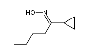 butyl cyclopropyl ketone oxime Structure