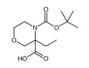 N-Boc-3-ethylMorpholine-3-carboxylic Acid picture