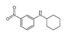 N-cyclohexyl-3-nitroaniline结构式