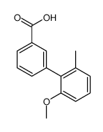 2’-甲氧基-6’-甲基联苯-3-羧酸结构式