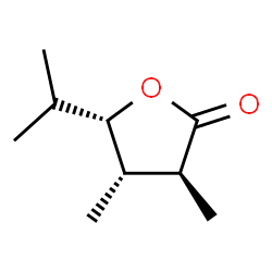 2(3H)-Furanone,dihydro-3,4-dimethyl-5-(1-methylethyl)-,(3alpha,4bta,5bta)-(9CI)结构式