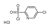 5-chloropyridine-2-sulfonyl chloride,hydrochloride结构式