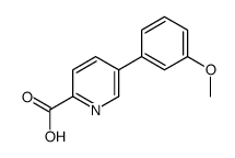 5-(3-METHOXYPHENYL)PICOLINIC ACID Structure