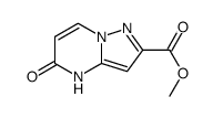 methyl5-oxo-4,5-dihydropyrazolo[1,5-a]pyrimidine-2-carboxylate结构式