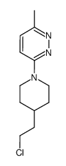 3-[4-(2-chloroethyl)-1-piperidinyl]-6-methylpyridazine Structure