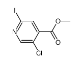 5-chloro-2-iodo-isonicotinic acid methyl ester Structure