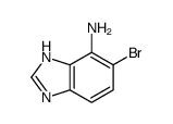 6-溴-1H-苯并[d]咪唑-7-胺结构式