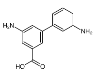 3-amino-5-(3-aminophenyl)benzoic acid Structure