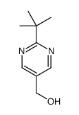 5-Pyrimidinemethanol, 2-(1,1-dimethylethyl)- (9CI) structure