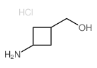 (3-aminocyclobutyl)methanol hydrochloride Structure