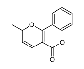 2-methyl-2H-pyrano[3,2-c]chromen-5-one结构式