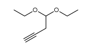 1,1-diethoxybut-3-yne结构式