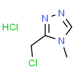 3-(Chloromethyl)-4-methyl-4H-1,2,4-triazole hydrochloride picture