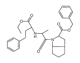 2-[N-[(R)-1-ETHOXYCARBONYL-3-PHENYLPROPYL]-L-ALANYL]-(1S,3S,5S)-2-AZABICYCLO[3.3.0]OCTANE-3-CARBOXYLIC ACID, BENZYL ESTER picture