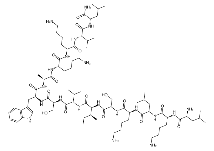 mastoparan B Structure