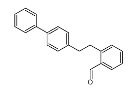 2-[2-(4-phenylphenyl)ethyl]benzaldehyde Structure