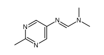 (E)-N,N-dimethyl-N'-(2-methylpyrimidin-5-yl)methanimidamide Structure
