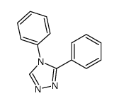 3,4-diphenyl-1,2,4-triazole结构式