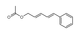 (2E,4E)-5-phenylpenta-2,4-dien-1-yl acetate结构式