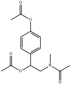N-(p,β-Dihydroxyphenethyl)-N-methylacetamide diacetate picture