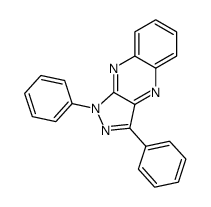 1,3-diphenylpyrazolo[4,3-b]quinoxaline结构式