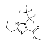 METHYL 5-PENTAFLUOROETHYL-2-PROPYLIMIDAZOLE-4-CARBOXYLATE picture