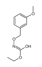 ethyl N-[(3-methoxyphenyl)methoxy]carbamate Structure