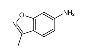 3-甲基苯并[d]异噁唑-6-胺结构式
