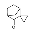 spiro[bicyclo[2.2.1]heptane-3,1'-cyclopropane]-2-one结构式