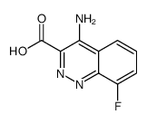 3-Cinnolinecarboxylic acid, 4-amino-8-fluoro-, hydrate picture