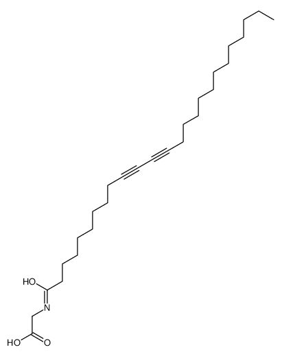 2-(pentacosa-10,12-diynoylamino)acetic acid Structure