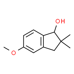 2,3-DIHYDRO-2,2-DIMETHYL-5-METHOXY-1H-INDEN-1-OL Structure