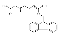N-[N′-Fmoc-(2′-aminoethyl)]glycine Structure