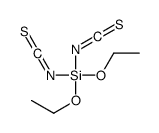 diethoxy(diisothiocyanato)silane Structure