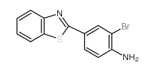 4-(苯并[d]噻唑)-2-溴苯胺结构式
