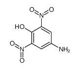 4-amino-2,6-dinitro-phenol structure