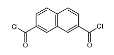 naphthalene-2,7-dicarbonyl dichloride结构式