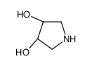 (3R,4R)-吡咯烷-3,4-二醇结构式