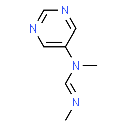 Methanimidamide, N,N-dimethyl-N-5-pyrimidinyl-, (E)- (9CI) Structure