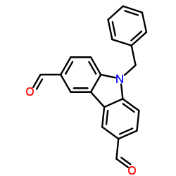 9-Benzyl-9H-carbazole-3,6-dicarbaldehyde picture