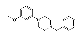1-benzyl-4-(3-methoxyphenyl)piperazine Structure