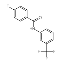 Benzamide,4-fluoro-N-[3-(trifluoromethyl)phenyl]- picture