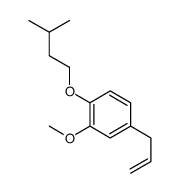 2-methoxy-1-(3-methylbutoxy)-4-prop-2-enylbenzene Structure