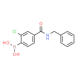 4-Benzylcarbamoyl-2-chlorobenzeneboronic acid picture