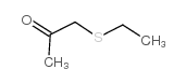 (乙基硫代)丙酮结构式