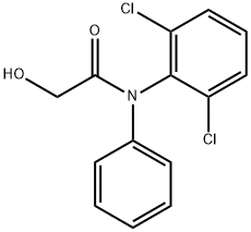 Acetamide, N-(2,6-dichlorophenyl)-2-hydroxy-N-phenyl-结构式