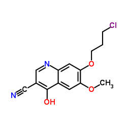 3-Quinolinecarbonitrile, 7-(3-chloropropoxy)-4-hydroxy-6-Methoxy-图片