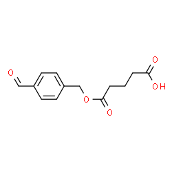 Pentanedioic acid, mono[(4-formylphenyl)methyl] ester (9CI)结构式