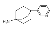 1-pyridin-3-ylbicyclo[2.2.2]octan-4-amine Structure